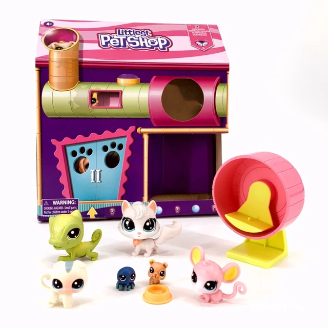 LPS Biggest Littlest Pet Shop Playset with 3 of the original pets &  accessories