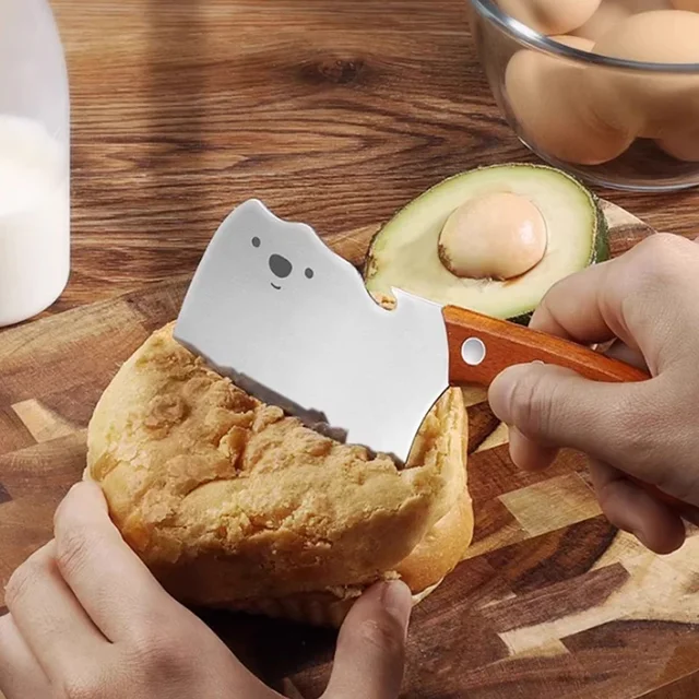 Mini stainless steel kitchen knife Household knife, outdoor fruit cutting knife chef special multi-functional small knife 3