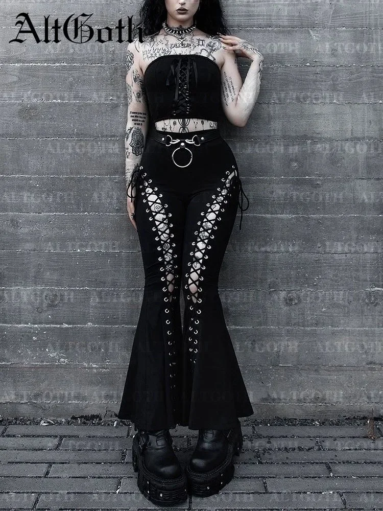 AltGoth Harajuku E-girl Halloween Pants main image 0