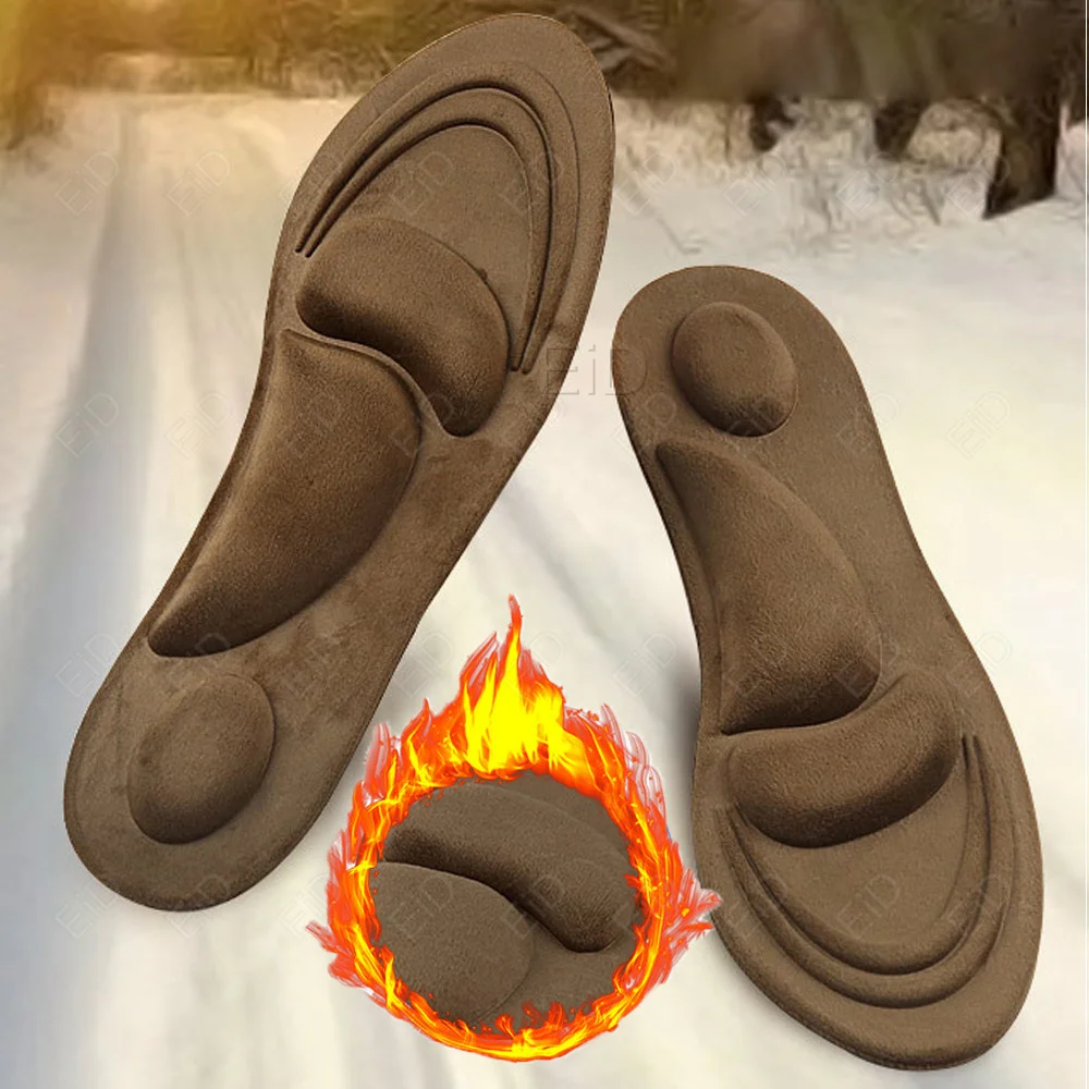 Winter Warme Einlegesohlen für Schuhe 4D arch support Einlegesohlen Weiche Atmungsaktive Haut-freundliche Thermische Sport Schuhe Einlegesohlen Einfügen Stiefel pad – Detail 17
