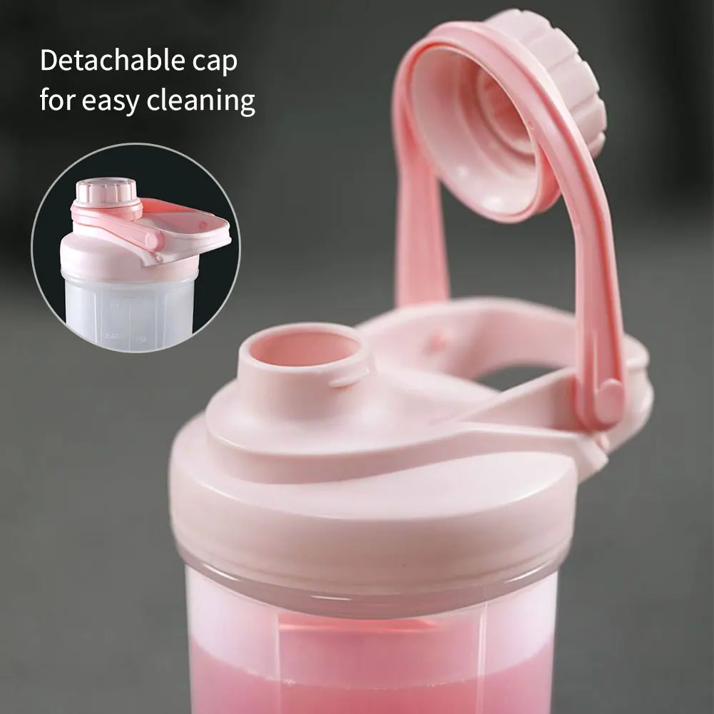 Portable Leak-Proof BPA-Free Sports Water Bottle, 500ml/700ml Capacity