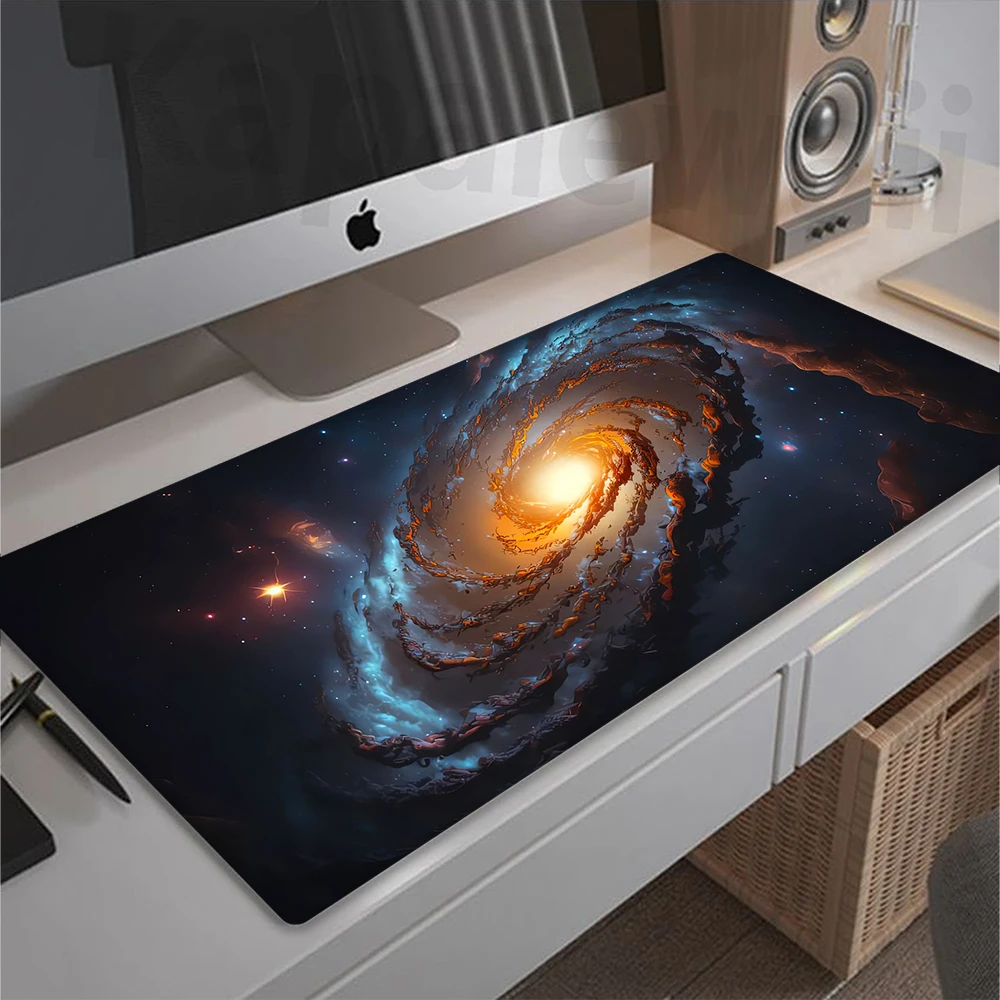 

Space Gaming Mousepad Pc 90x40cm XXXL Mouse Pad Gamer Speed Mousemat Non-slip Rubber Pads Big Desk Mat Game Keyboard Pads