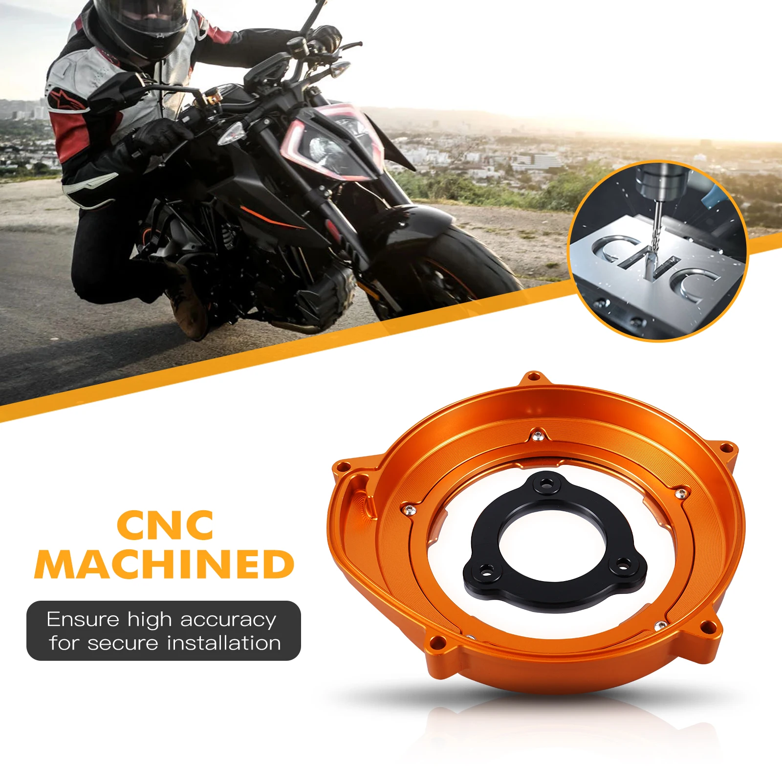 Für KTM 1290 Super Duke R GT EVO 2014-2024 1290 Super Adventure R S T 2017-2024 Motorkupplungsdeckel 1050 1090 1190 Adv 2017-2024 – Detail 6