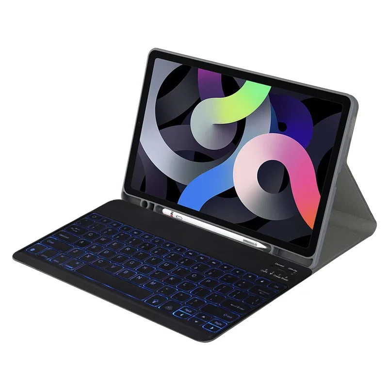 Illuminated Keyboard Case with Magnetic Cover