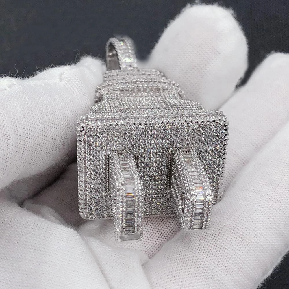 New-Design-Hip-Hop-Plug-Pendant-Paved-Full-Cubic-Zircon-Stone-Gold ...