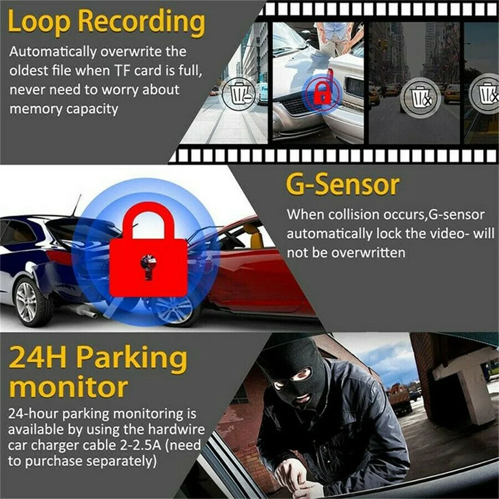 DVR Video Registrator 70mai Dash Cam 1s Midrive D06 Video Recorder With Russian Voice Car Recorder Built-in WiFi Recording dash cam mirror