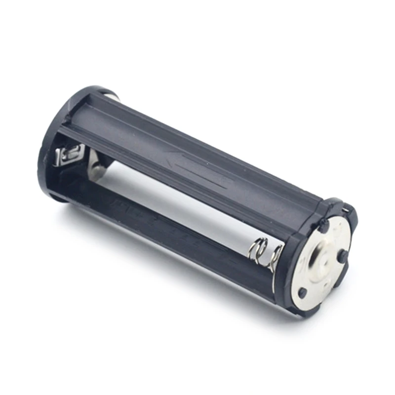 

Black Cylindrical Type Plastic Battery Holder For 3 x AAA Battery Converter Box Toy Flashlight Lamp Adapter Case T21A