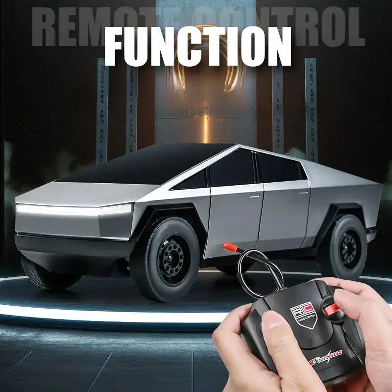 Children Remote Controlled Car Pickup Truck Toy Charging Four-way Race Car Drop Resistant Toy Car For Boy Christmas Gif 5