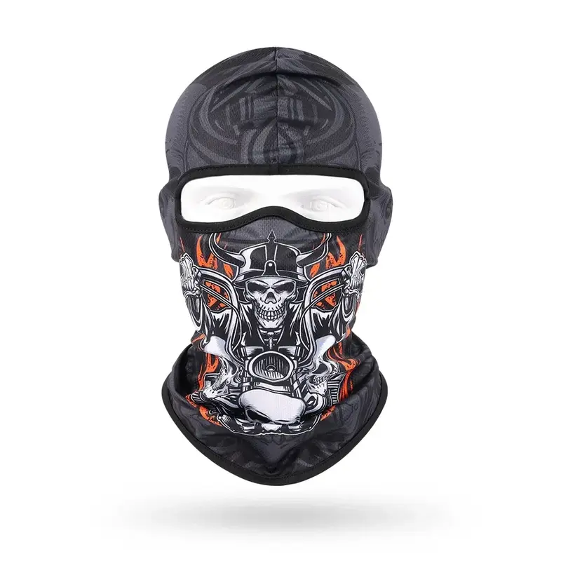 Dry Quick Sunscreen Balaclava Men Cycling Head Cover Outdoor Skull Mask Breathable Elastic Biker Full Face Mask Headgear Cap - Image 35