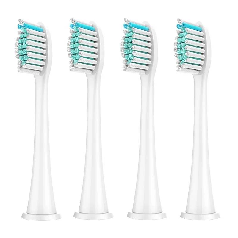 4 PCS Replacement Electric Toothbrush Heads For Philips HX3/6/9 Series Dupont Bristles Nozzles Tooth Cleaner Brush Head 4 pcs replacement toothbrush heads for philips sonicare hx3 hx6 hx9 r series soft dupont bristle electric tooth brush head