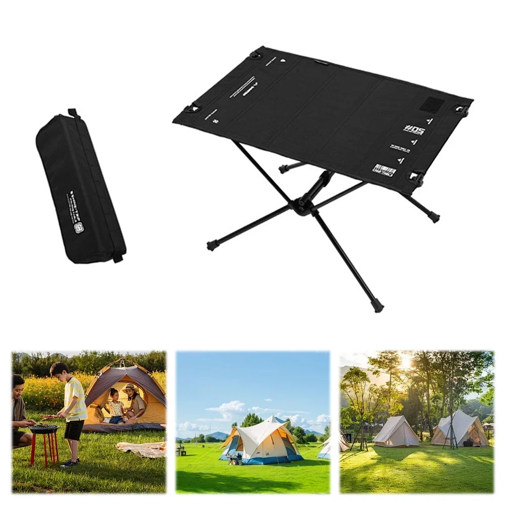 Outdoor Folding Table Multifunctional Lightweight Picnic Table Large Capacity Portable Camping for Outdoor Picnic Fishing