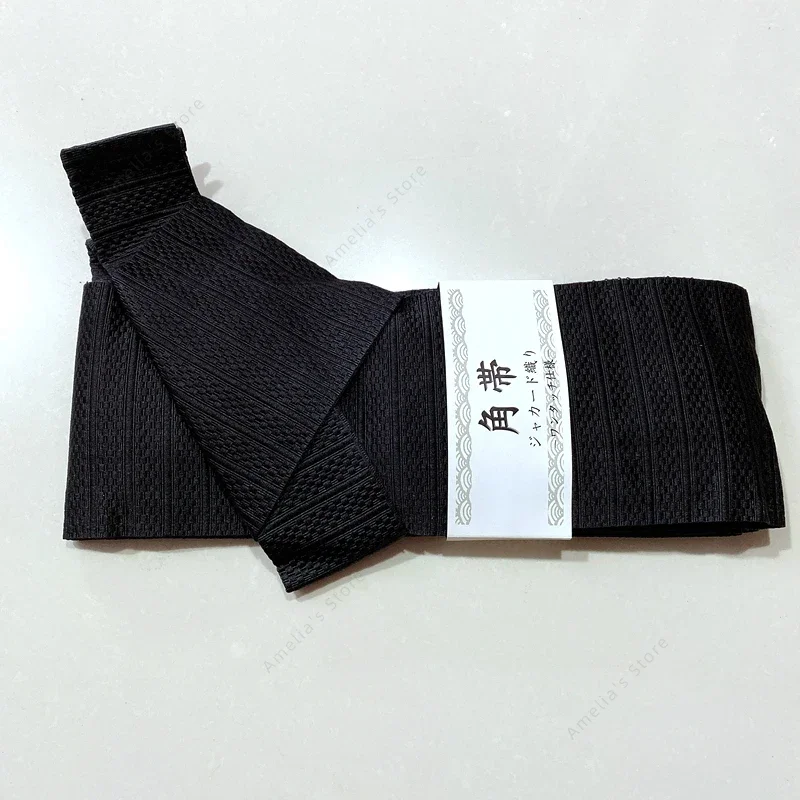 Japanese Kimono Obi Belt Mens Traditional Vintage Waist Judo Wrap Bathrobe Waistband Yukata Accessories