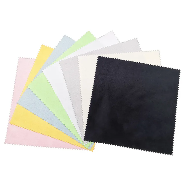 10pcs Microfiber Glasses Cleaning Cloths Screen Lens Cleaner Wipes Non Toxic Jewelry Watch Polishing Cloth Eyewear Accessories glasses cleaning wipes