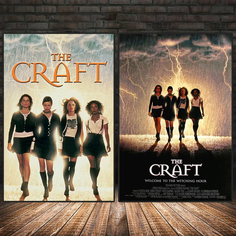 

Hot Rare Movie THE CRAFT 1996 Classic Horror Fantasy Movie Print Art Canvas Poster For Living Room Decor Home Wall Picture