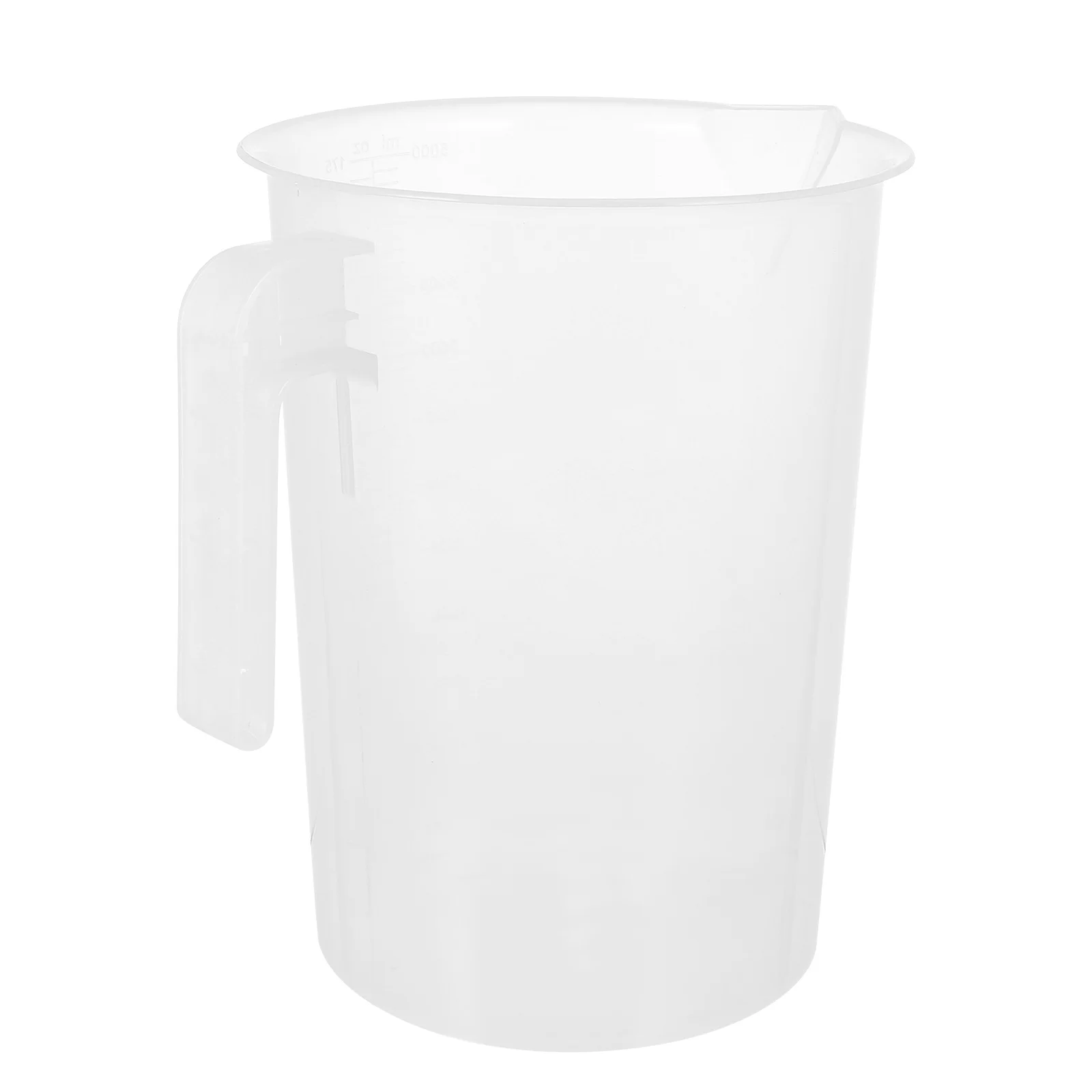 

5000 Ml Measuring Cup Pitcher Lid Cups Practical Jug Home Graduated Tools Plastic Kitchen Baking