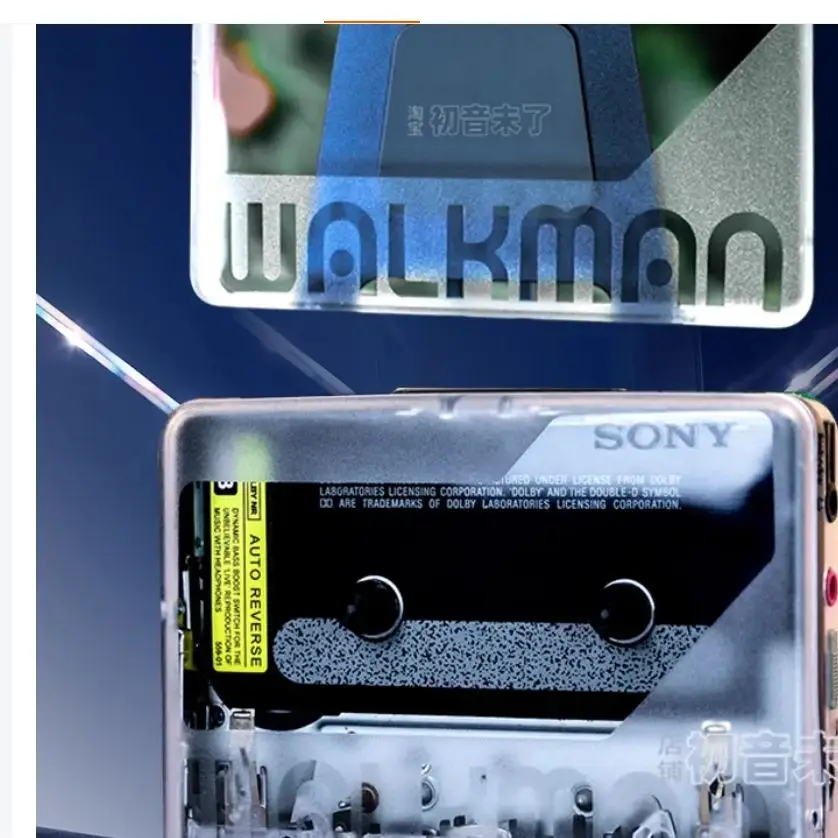 カスタマイズ品 SONY WALKMAN 透明外装 WM-501 For SONY Walkman WM-EX500 501 505 506 and other special