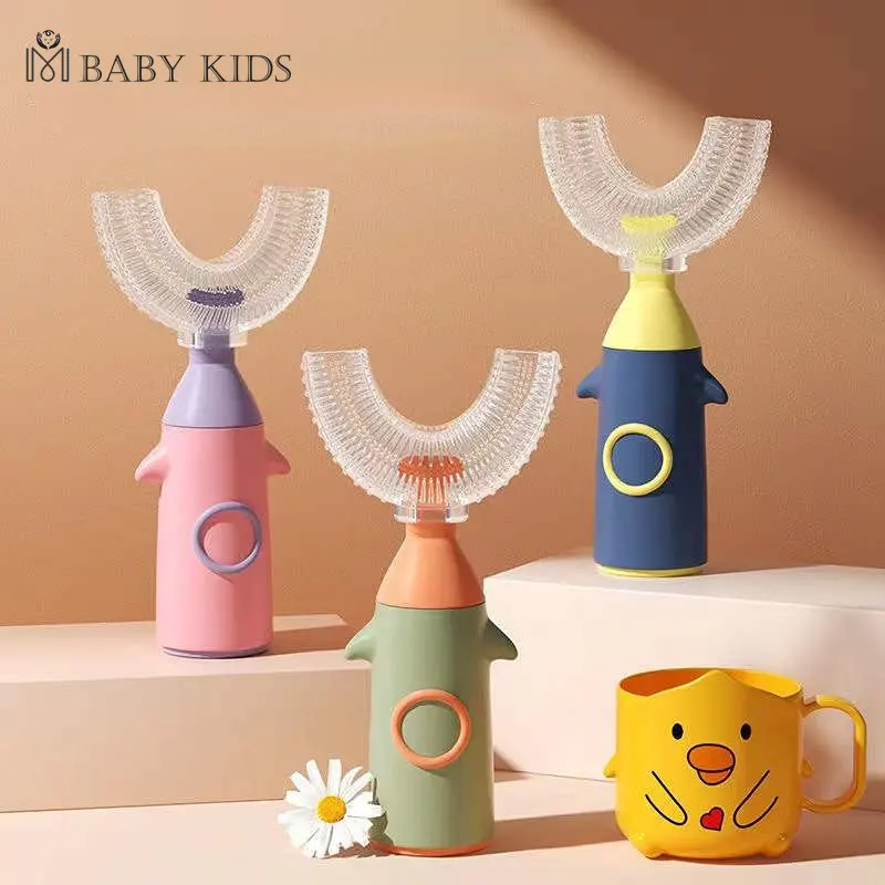 Toothbrush For Kids U Shape 360° Children's Toothbrush Teeth Care For