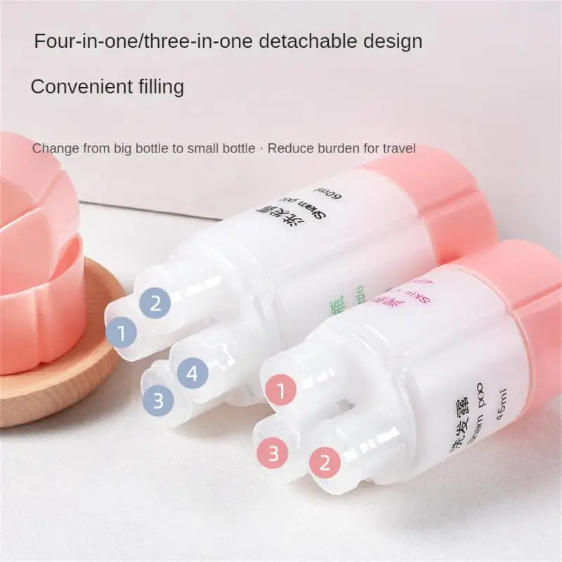 Travel Subpackage Shampoo Lotion Soap Load 4-in-1/3 In 1 60ml Multicolor Preparation Container Travel Bottle Set Portable 2