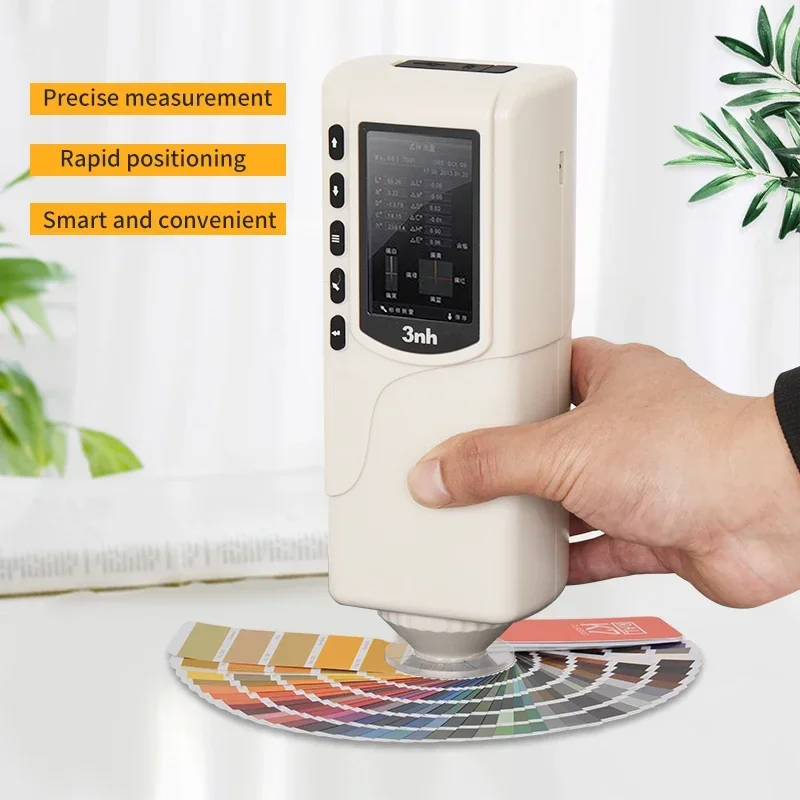 YYHC-High Precision Digital 3NH Color Measurement Beer Fruit Photoelectric Textile Luminance Portable Colorimeter 2