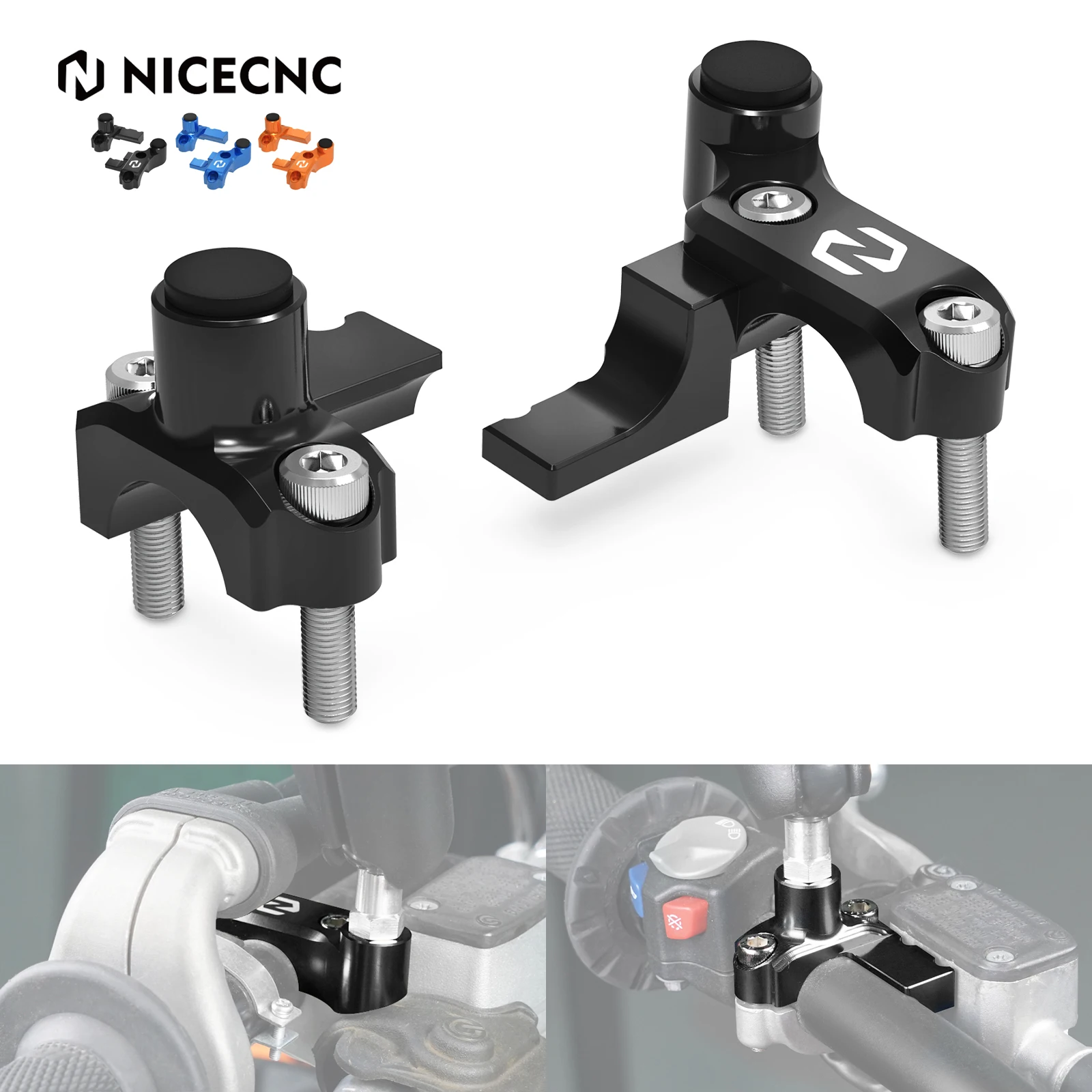 

For KTM EXC 300 2014-2024 Husqvarna TE 300 FE 350 14-16 GasGas MC 250 21-24 Front Brake Clutch Master Cylinder Protector Clamps