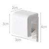 1-100pcs Punch-free Toothbrush Holder Wall-mounted Toothpaste Holder Storage Rack Holders Organizer Bathroom Accessories 6