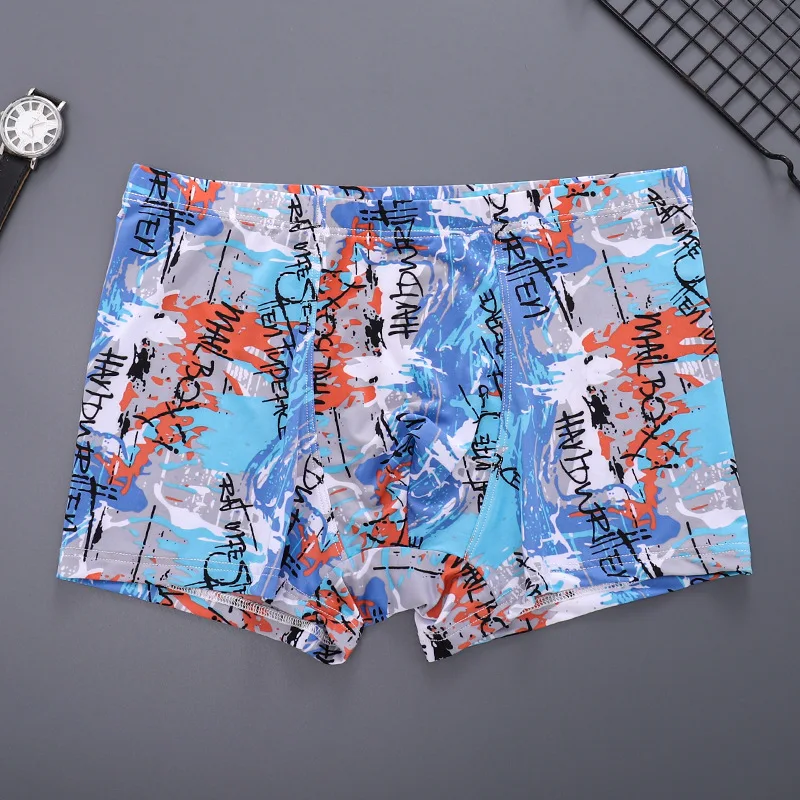 Quick-drying Men's Underwear Boxer Shorts Light Ice Silk