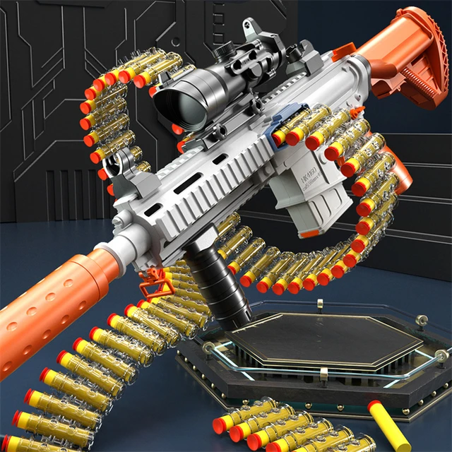 M416 Toy Gun Electric Burst Soft Bullet Gun Children Gun Machine gun soft bullet arma m416 Armas Blaster For Boys Outdoor CS 1