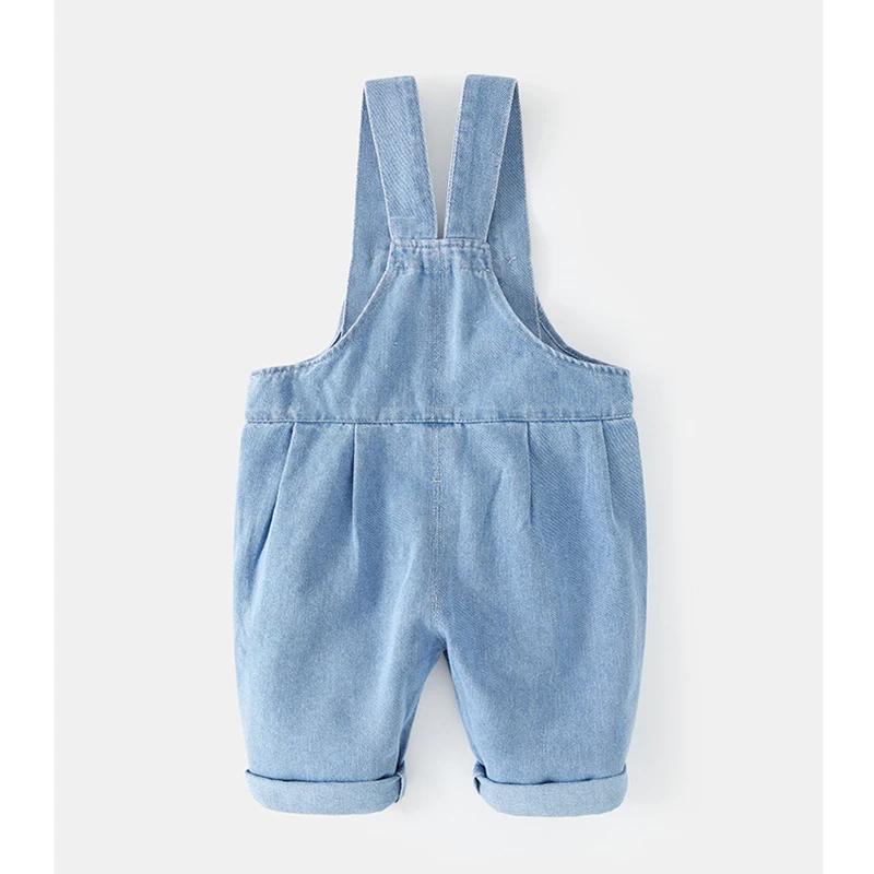 Girls Denim Overalls Cute Casual Loose Fit Jeans