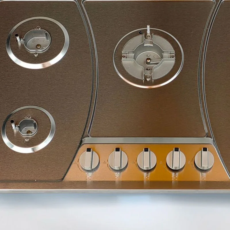 Factory Direct Household Kitchen Appliance Desktop Embedded Stainless Steel Gas Cooktop 5 Burner Commercial Gas Stove