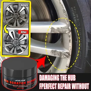 Cera per la riparazione dei graffi delle ruote dell'auto: adatta per camper, motocicli e camion: kit di riparazione per graffi e usura delle ruote in lega