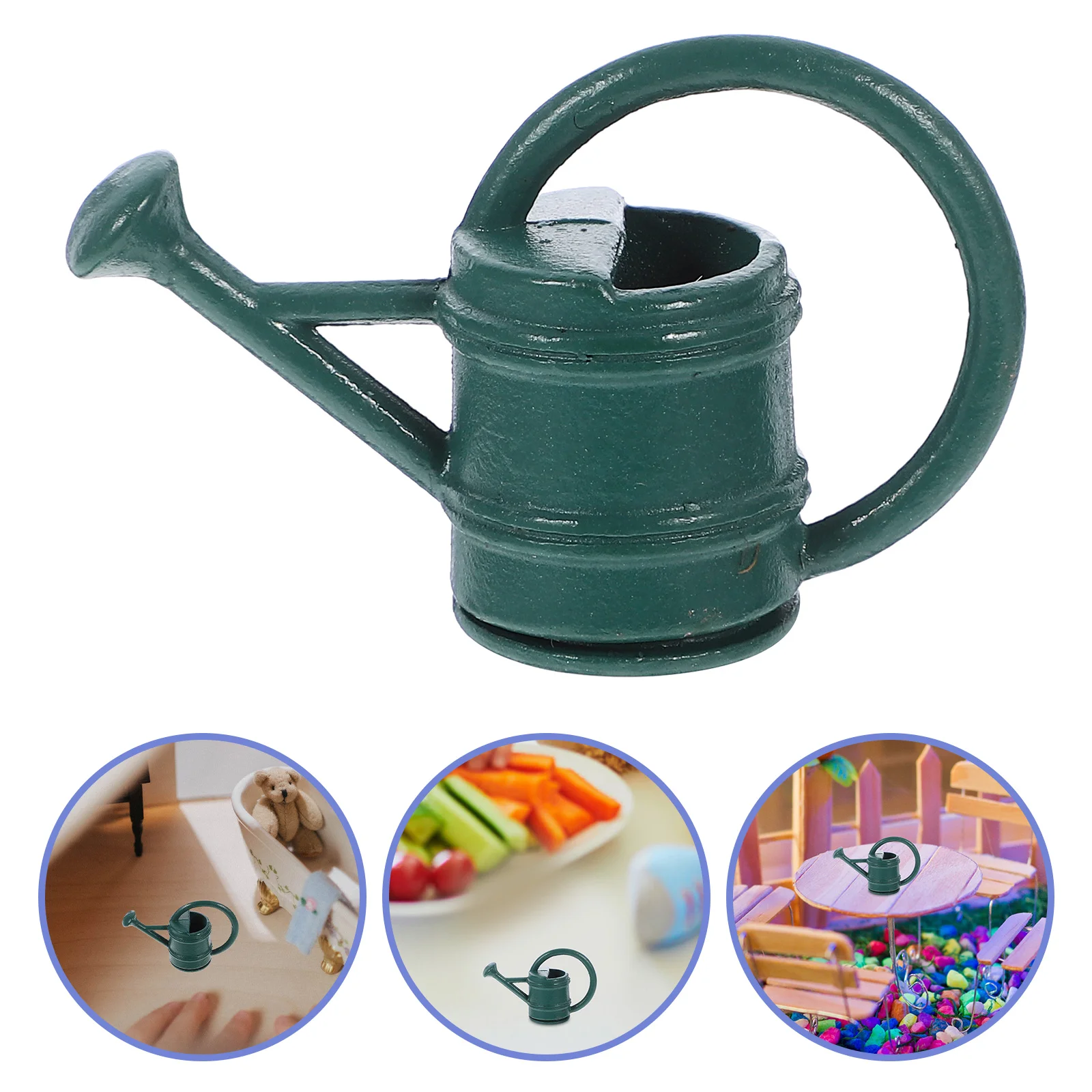 

Kettle Simulation Garden Tools Plant Watering Tiny Miniature Kids Bucket House Accessories Child