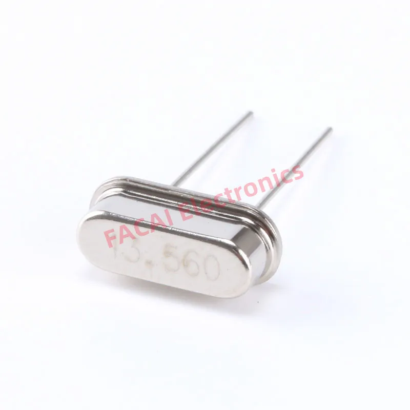 10pcs 13.56MHz Resonator Crystal Oscillator Passive Quartz HC-49S Through Holes 13.56 13.560 MHz 13.56M Hz New DIY Kit Parts