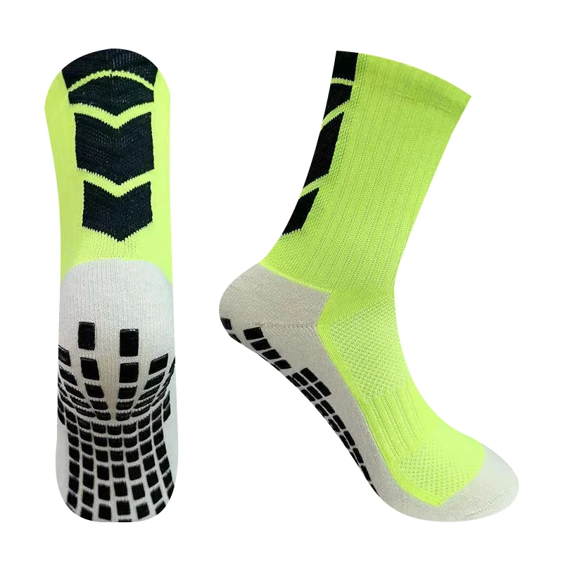 Grip Breathable Football Socks Thickened Anti-Slip Non Skid Sports Soccer Socks Adults Kids Outdoor Cycling Sock