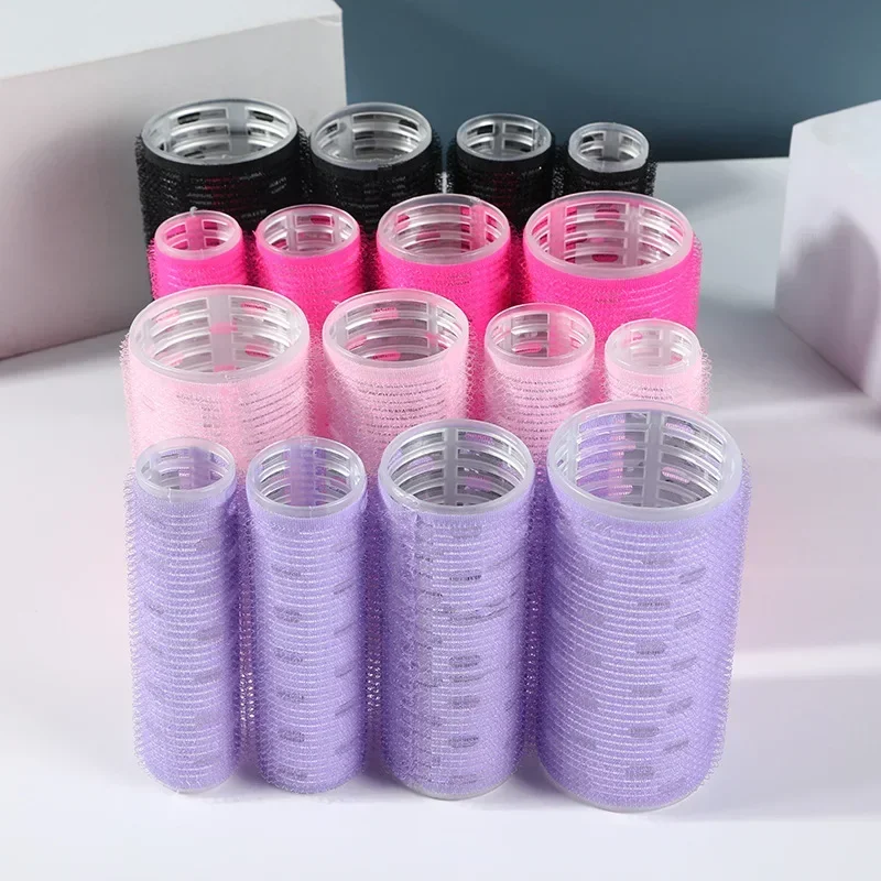 Hair Styling Tool Portable Hair Rollers Self Adhesive Lazy DIY Magic Styling Heatless Hair Roller Bang