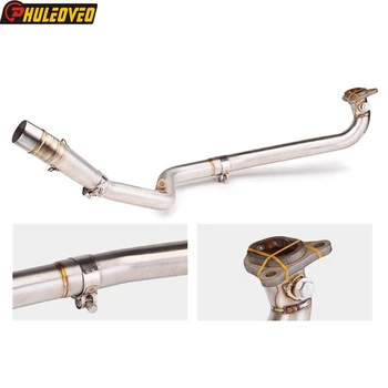 For Honda NC700X NC700S NC750X NC750S 2012-2020 Motorcycle Exhaust Manifold Header Collector Frint Pipe for Original/51mmExhaust