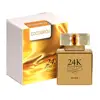 24K Pure Gold Perfume For Women, Sweet Perfumes Long Lasting Fragrance Eau De Parfum Fruity Orange Flower Eau De Parfum