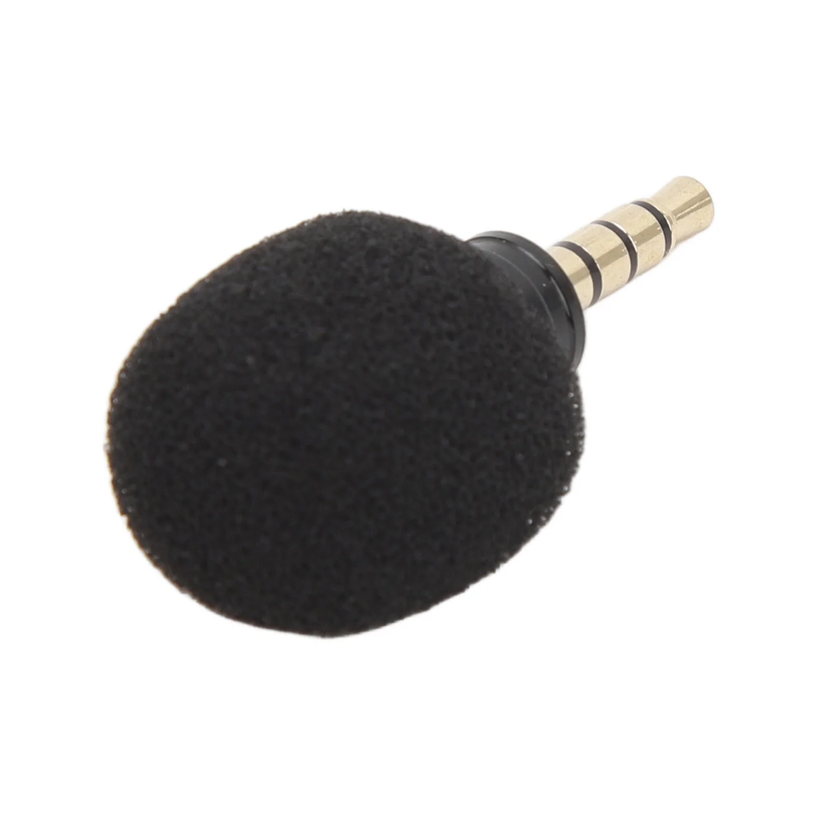 고감도 방풍 스폰지 미니 마이크, 소음 감소 칩, 비디오 녹화용 카메라용, 3.5mm