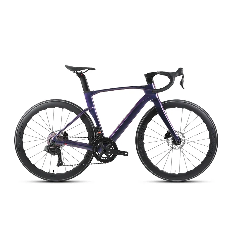 

TWITTER CYCLONE WheelTop,EDS TX-26S Fully concealed inner line Carbon fiber road bike велосипеды взрослые Hydraulic disc brakes