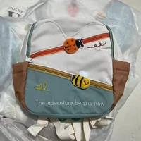 2024 New Children's Bag Baby Animal Decoration Kids Backpack Schoolbag Boys And Girls Fashion Cute Kinderganter Two-shoulder Bag 5