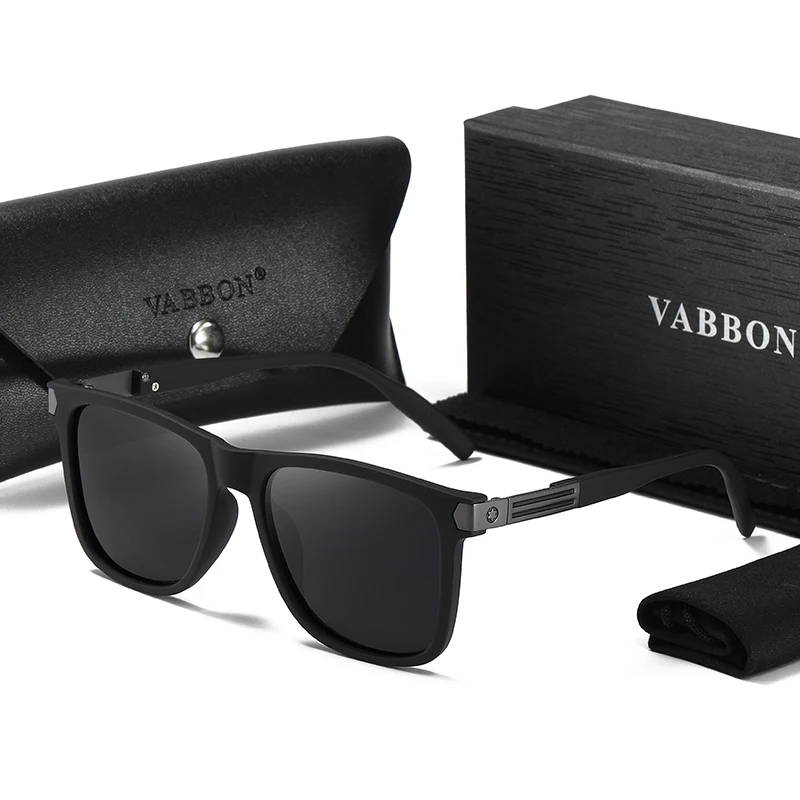 Polarized Sports Sunglasses Men Trend Beach Square Personality Car P852