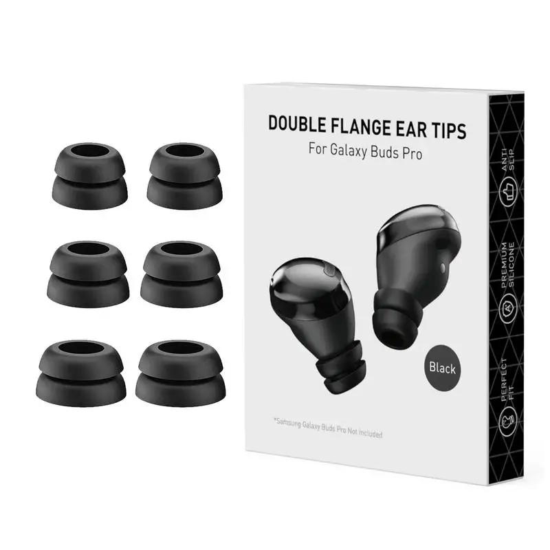 6Pcs Silicone Ear Tips For Samsung Ga-Laxy Buds 2 Pro T Ws Eartips Non-Slip Earbuds Tips Soft Earplugs Earphone Accessories