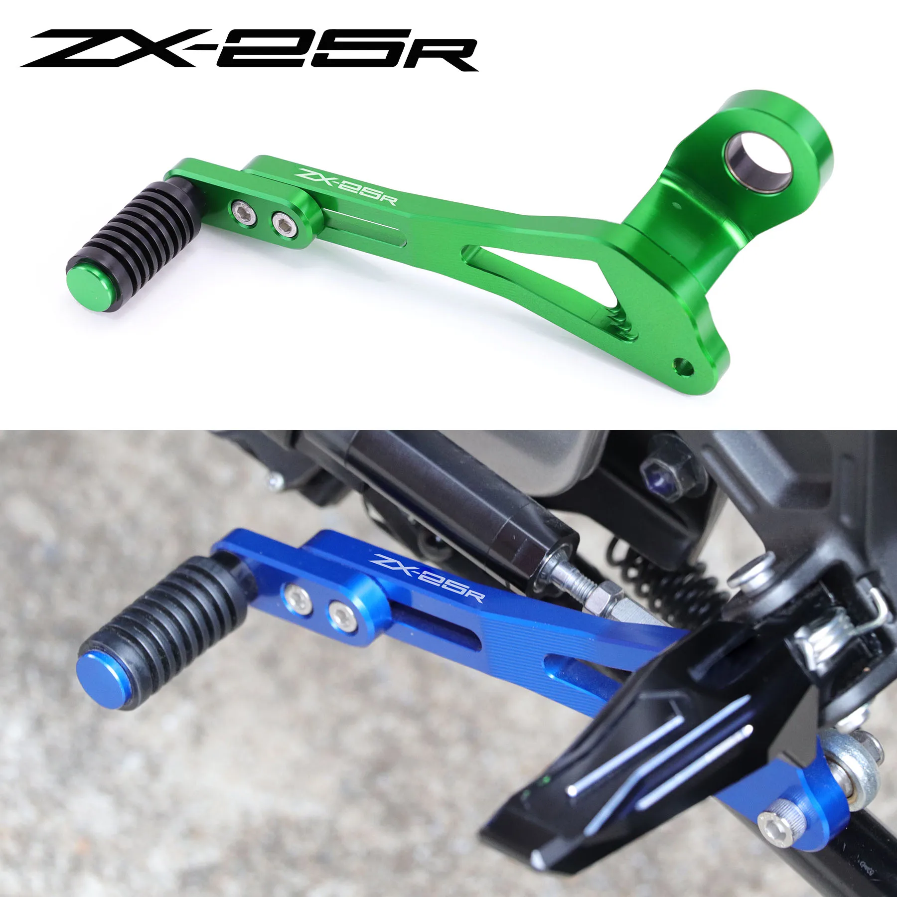 

Motorcycle CNC Folding Aluminum Adjustable Gear Shift Lever Gear Shift Lever For Kawasaki NINJA ZX-25R ZX 25R ZX25R