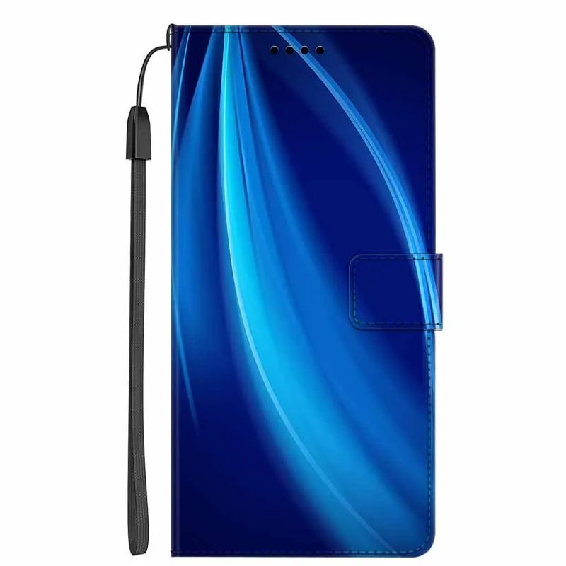 Magnetic Leather Flip Wallet Phone Case - Premium Book Cover Design