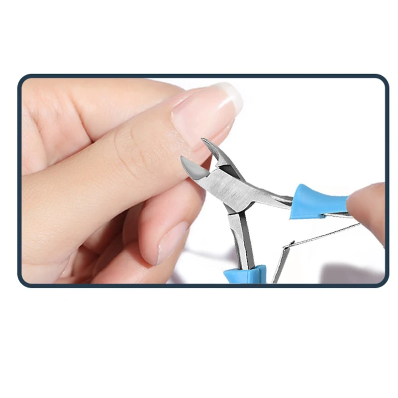 Women Girls Men Kid Professional Stainless Steel Dead Skin Nail Cuticle Nipper Scissor Cutter Trimmer Tool