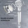 4 Modes Adjustable High Pressure Shower Head With Switch On Off Button Sprayer Water Saving Shower Nozzle Filter For Bathroom 5