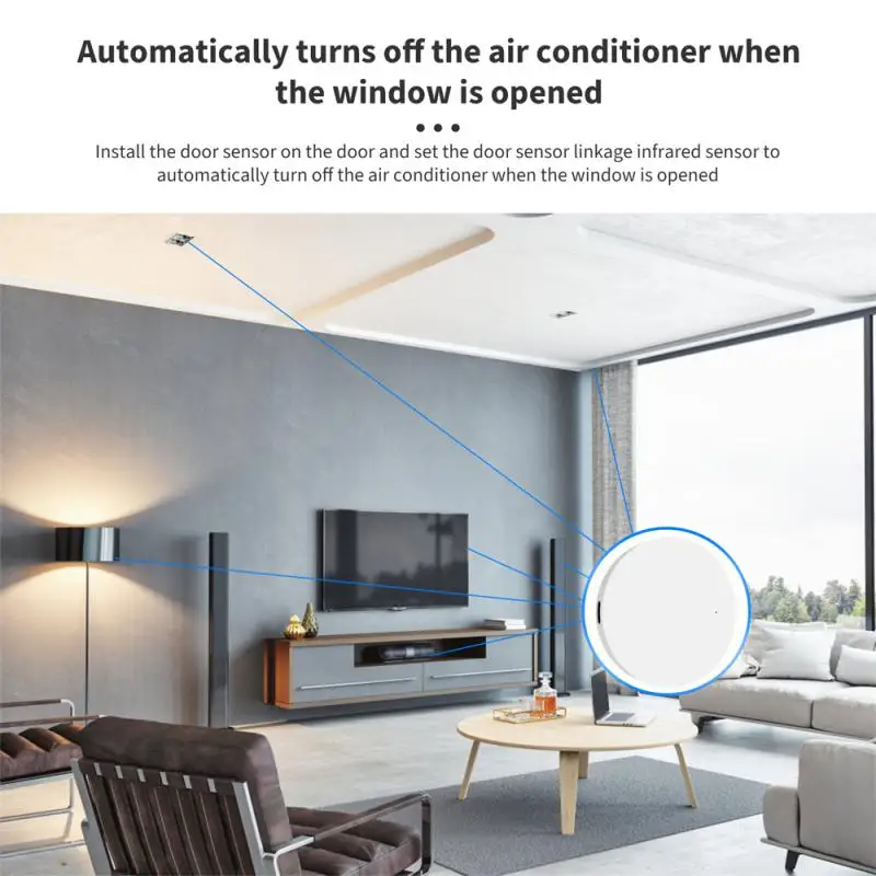 Aubess-zigbee Smart Gateway Hub Multi-mode Tuya Bluetooth Smart Home App Controle Remoto sem Fio Suporte Alexa Google Home - Image 3