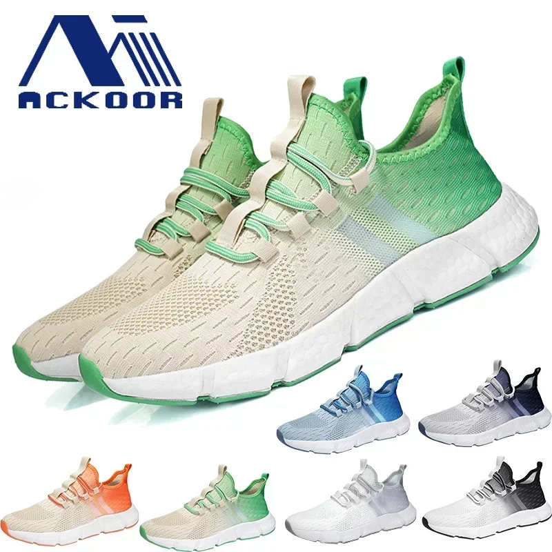 Men's Casual Shoes Breathable White Running Shoes Male Light Non-slip Classic Sports Women Couple Mesh Sneakers Tenis Masculino