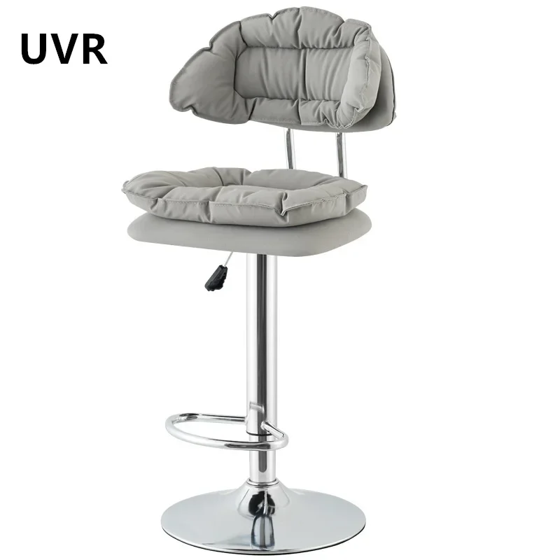 Home Bar Stools Kitchen Dining Room Chairs Bedroom Makeup Backrest Stools Cashier High Chair Bar Salon Lift