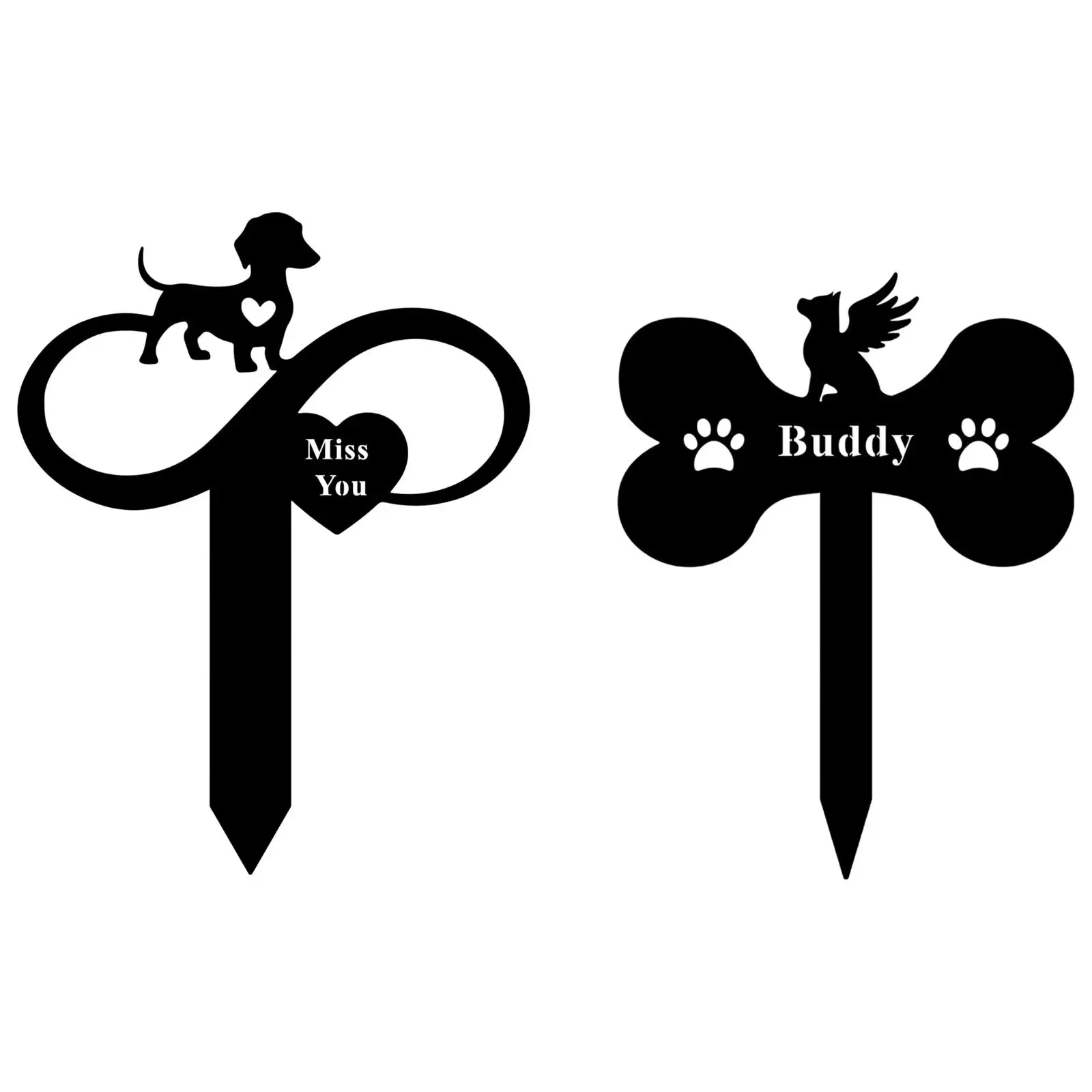 Dog Memorial Stake Decorative Garden Stake Pet Owner Dog Tombstone Memorial Pet Dog Memorial Stake Decorative Garden Stake Pet Owner Dog Tombstone Memorial Pet