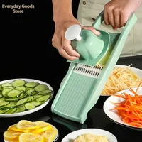 Trancheur de pommes de terre, coupe de légumes domestique, broyeur multifonctionnel de fruits, trancheur de Julienne, râpe avec poignée, Gadgets de cuisine 1